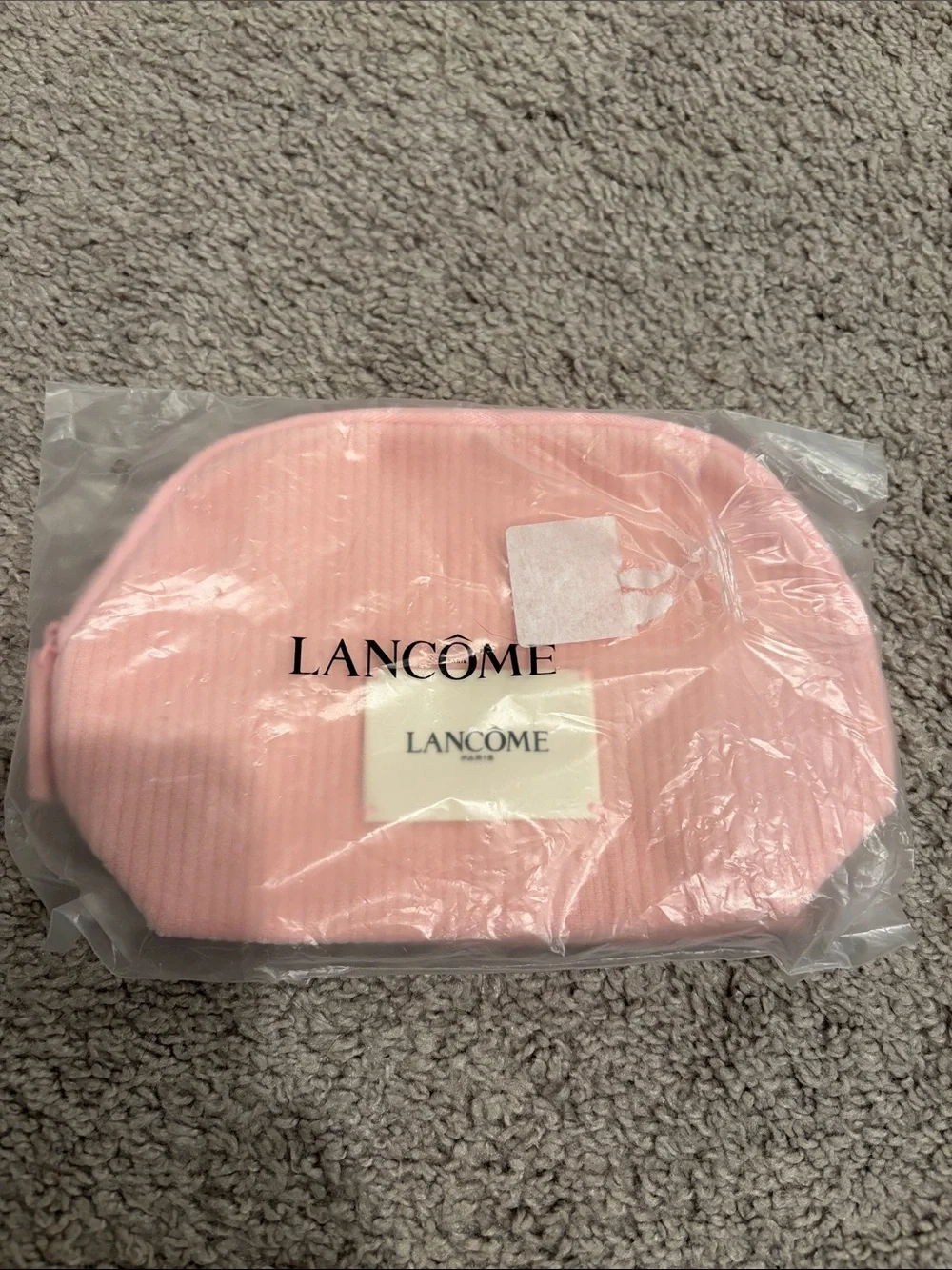 Lancome Pink Cosmetic Pouch